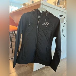 New Balance Athletic Jacket - fleece lined interior (Black)